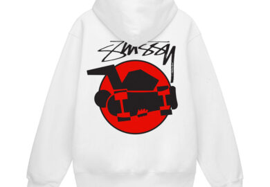 Rock the streetwear trend with a Stussy hoodie.