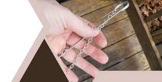Chain Hanging from the Grill