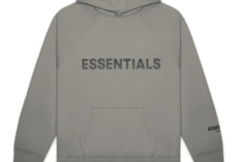 White Essentials Hoodie Store