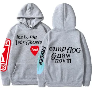 Lucky me i see ghosts Hoodie