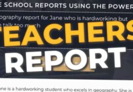 School Report Writer – Teachers Report