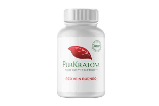 Red Vein Borneo Kratom Capsules