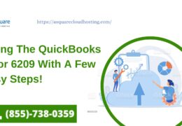 Fixing The QuickBooks Error 6209 With A Few Easy Steps!