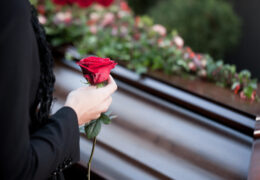 How do I formally welcome guests to a funeral?