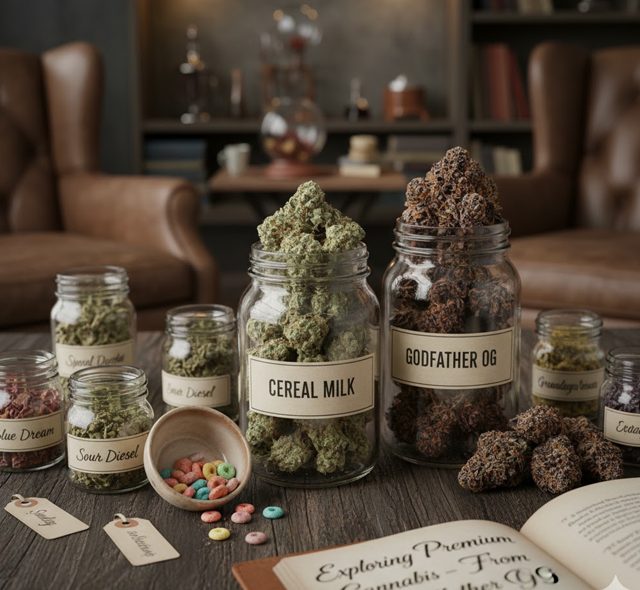 Exploring Premium Cannabis Strains – From Cereal Milk to Godfather OG